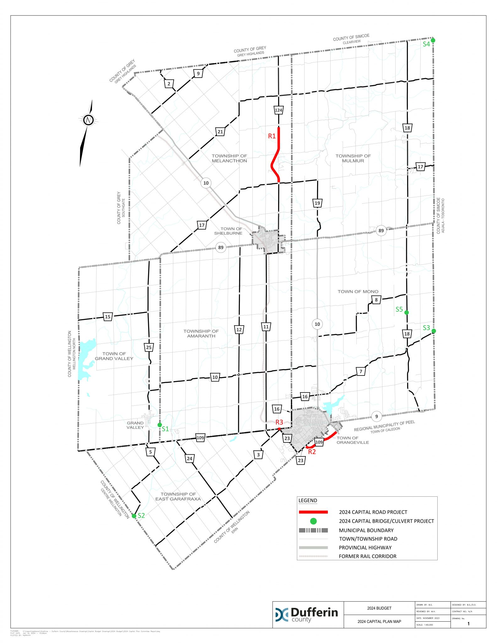 Road Construction - Dufferin County