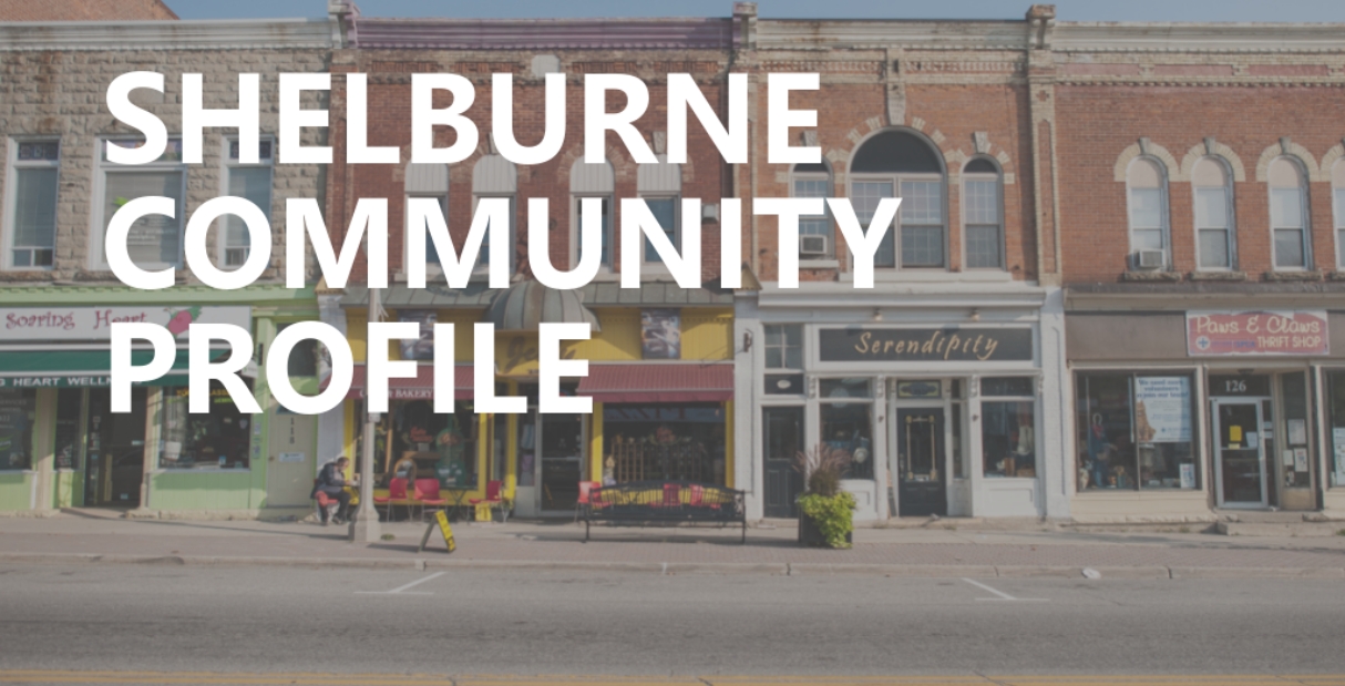 Downtown Shelburne street and building facades